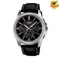 Original Casio MTP-1375L-1AVDF - Stainless Steel Watch for Men. 