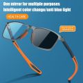 Photochromic TR Silicone Sports Myopia Glasses Anti Blue Light Men Anti-Shed Basketball Football Sunglasses Очки для близоруких. 