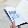 A5 Plain Journal, Notebook, Diary. 120 gram/sm Ultra Thick Grainless Pages, 160 Blank Sheets, Premium Vegan Leather Hard Cover,, Pocked in the back , Bookmark and Elastic Enclosure, 100% Recycled Ivory Color Pages, Round Corners. 