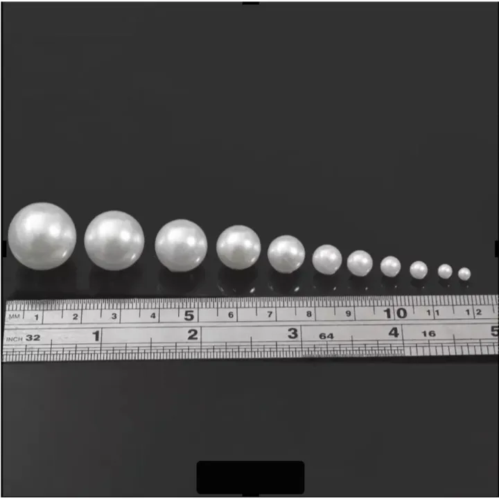 Off%20White%20Pearls%20Beads%20100/85pc%20craft%20supplies%20-%20Image%202