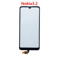 Outer Screen For Nokia 2.2 3.2 4.2 7.1 6.1 Plus Digitizer Sensor Front Touch Panel LCD Display Glass Cover Repair Replace Parts. 