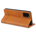 Leather Case for Samsung S20 Plus Vintage Flip Wallet Card Slots Magnetic Closure TPU Inner Stand Cover for Samsung Galaxy S20 Plus. 