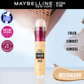 Maybelline Instant Eraser 12HR Multi-use 2-in-1 Concealer & Treatment, Full Coverage - 150 Neutralizer. 