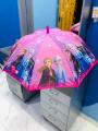Small Kids Cartoon Umbrella - Multi color (Random Shape/Design length 22 inch and 17 inchs from mid to Sides). 
