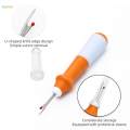 Seam Ripper Lightweight Sewing Thread Remover Rubber Handle Stitch Unpicker. 
