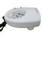 Fast Pressure Hot Air Blower Fan Heater - White. 