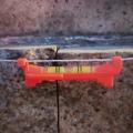 4Pcs String Level Hang Line Bubble Levels (Red). 