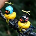 Bike Lights Front Duck With Helmet Pendant Small Yellow Duck Road Bike Helmet Riding Bike Accessories With Lights Decoration. 