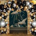 Pack of 50 ( 20 golden, 15 gray & 15 Silver ) Party Balloons 14 Inch High Quality Latex Balloons for Golden, Gray And Silver Theme Birthday Party Decoration, Weddings, Baby Shower, Bridal Shower. 