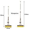 Super Absorbent PVA House Cleaner Double Roller Sponge Mop For Office Home Kitchen. 