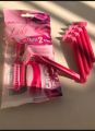 Pack of 5 - Ladies Soft Body Razor Womens Girls Shaver Bikini - 2 Blades Double Blade. 
