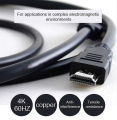 High Speed Universal HDMI Cable HD Male to Male HDMI Cable 1.5 Meter HDMI Cable for Android TV Box DVR. 
