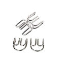 Interlocking metal puzzle classic IQ metal puzzle Brain teaser M shaped metal wire puzzles for adults or children. 