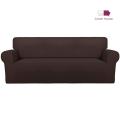 Cover house Super Stretch Sofa Covers – 6 Seater Standard Size–3+2+1 - Jersey Non Slippery - Washable Furniture Protector with Elastic Bottom. 8+ colors. 