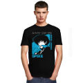 Classic 90s Anime Cowboy Bebop T-shirt Men Spike Spiegel Graphic T Shirt Pure Cotton Manga Tee Tops O-neck Clothing Gift For Man. 