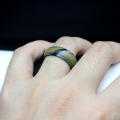 Band Gym Rubber Men Silicone Wedding Ring. 