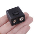 9V Battery Flashlight 9V Mini LED Key Light 6F22 Battery COB Outdoor Lighting Work Light Battery Not Included SUNM. 