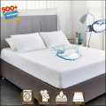100% Terry Cotton Waterproof Mattress Protector - Choose Size | Hypoallergenic and Bed Bug Proof Mattress Fitted Cover - Premium Quality. 