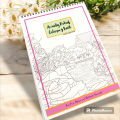 Coloring Book - Anxiety Relief - Adult Coloring Book -A4. 