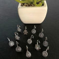 2Pcs Golden & 2Pcs Sliver Only 4Pcs Plated Handmade Non-Pierced Nose clip Nose Pin Nose Rings & Nose Stud for women. 