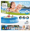 INTEX Easy Set Family Swimming Pool 6 - 8 - 10  Ft - Swimming Pool Big Size Family Inflatable Above Ground Portable Outdoor. 