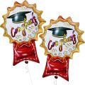 Graduation Theme Foil Balloons 5Pcs Set for Graduation Ceremony, Grad Decorations & Parties – SKU-5003. 