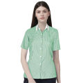Women short sleeves casual shirt for girls With stylish collar. 