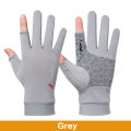 [HOT] FLYSAND Fishing Catching Gloves Protect Hand Professional Release Anti-Slip Fish Gloves Anti-UV Men Women Ice Cool Fishing Glove. 