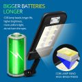 Imported 30W 4000mah COB LEDs ip67 Waterproof Solar Light PIR Motion Sensor Remote Control solar lights Garden Lamp Outdoor Solar Street Lamp Street Lights. 