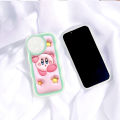 FELMYST Case For Realme C35 Cute Fashion Kirby Mobile Phone Casing Shockproof Soft Back Cover for Girl. 