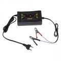 12V 6A Automatic Smart Fast Car Battery Charger Power Supply with Display Screen EU Plug. 