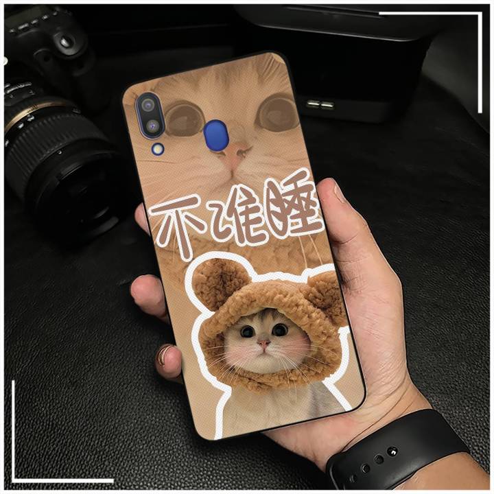 Waterproof Anti-knock Phone Case For Samsung Galaxy M20/SM-M205FD Phone Pouch Silicone Cute Back Cover Couple Durable