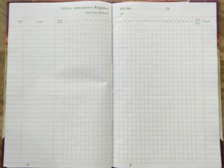 Office%20Attendance%20Register%20For%20Daily%20Attendance%20in%20Office%20Staff%20,Record%20of%20Attendance%20-%20Image%202