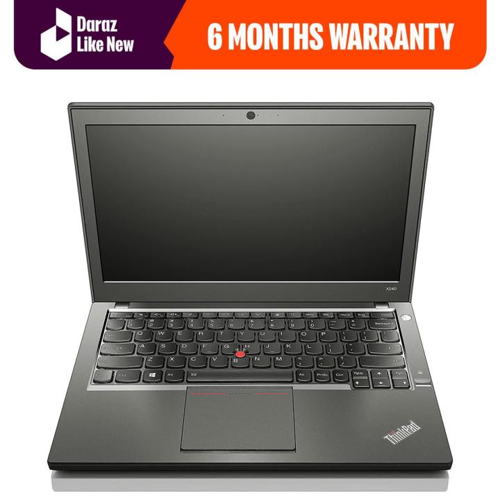 Lenovo Thinkpad X240 Ultrabook ( 12.5-inch Display, i5-4600U 8GB RAM, 500GB, Windows 10 Pro 64 - Daraz Like New Laptops