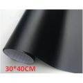 30cmx40cm Matte Black Vinyl Car Wrap Sheet Car stickers and Decals Motorcycle Car Styling Accessories Automobiles, Laptop Stickers, Mobile Stickers.. 