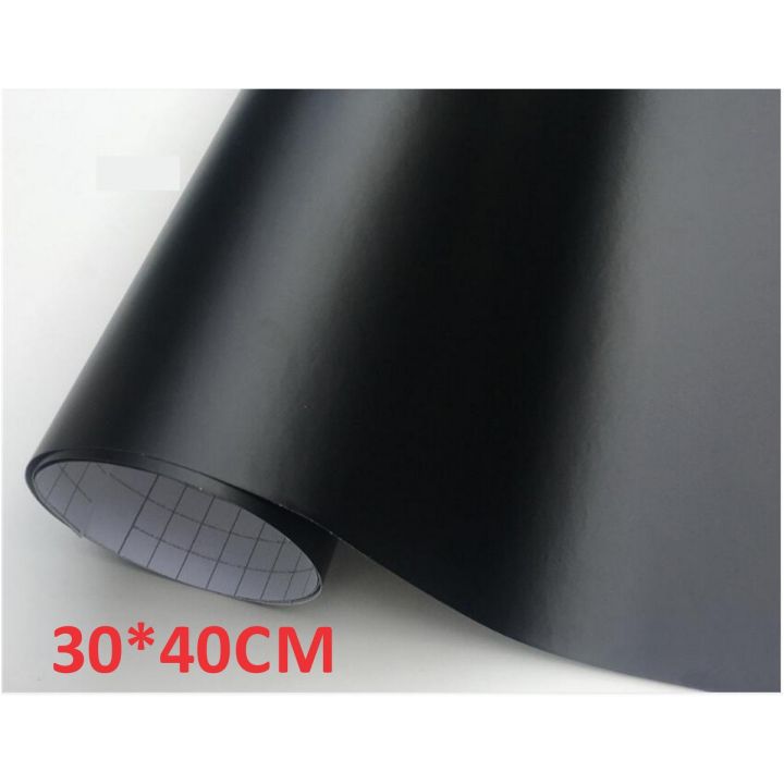 30cmx40cm Matte Black Vinyl Car Wrap Sheet Car stickers and Decals Motorcycle Car Styling Accessories Automobiles, Laptop Stickers, Mobile Stickers.