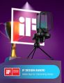 FIFINE Mic AmpliGame A6V USB Microphone with Volume Dial, Mute Button & RGB for Gaming on PC/Laptop/PS4/5. 