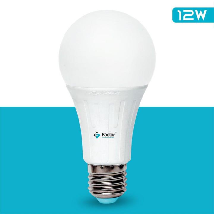 Factor LED Bulb, Lomo Series, With One Year Warranty, Available in12w and 18w, Color: Cool White, Available in B22 Pin and E27 Chori, Very Low Price