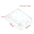 Arduino UNO R3 Transparent Acrylic Case Shell Enclosure Gloss Box In Pakistan. 