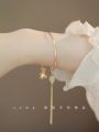 【Star Products】Step-by-Step Bell Bracelet Super Fairy Bell Half Bracelet Style Whitening Bracelet Friend High Appearance. 