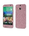 HTC One M8  Glitter Mobile Skin - Pink. 