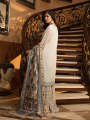 Salitex 3 Piece Unstitched Festive Embroidered Suit (SUNW7JI092). 