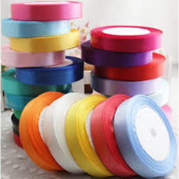 Pack Of 12 - Multi Color 0.5 inch - Ribbons | Daraz.pk