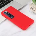 For Xiaomi Mi 10 Ultra Pure Color Liquid Silicone Shockproof Full Coverage Case. 