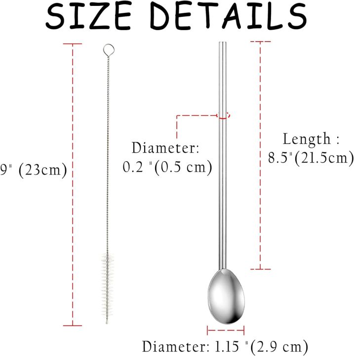 Reusable%20Stainless%20Steel%20Spoon%20Straw%202%20in%201%20Metal%20Spoon%20Drinking%20Straws%20Stirrer%20+%20Cleaning%20Brush%20Cocktail%20Spoons%20Set%20-%20Pack%20of%206%20-%20Image%206