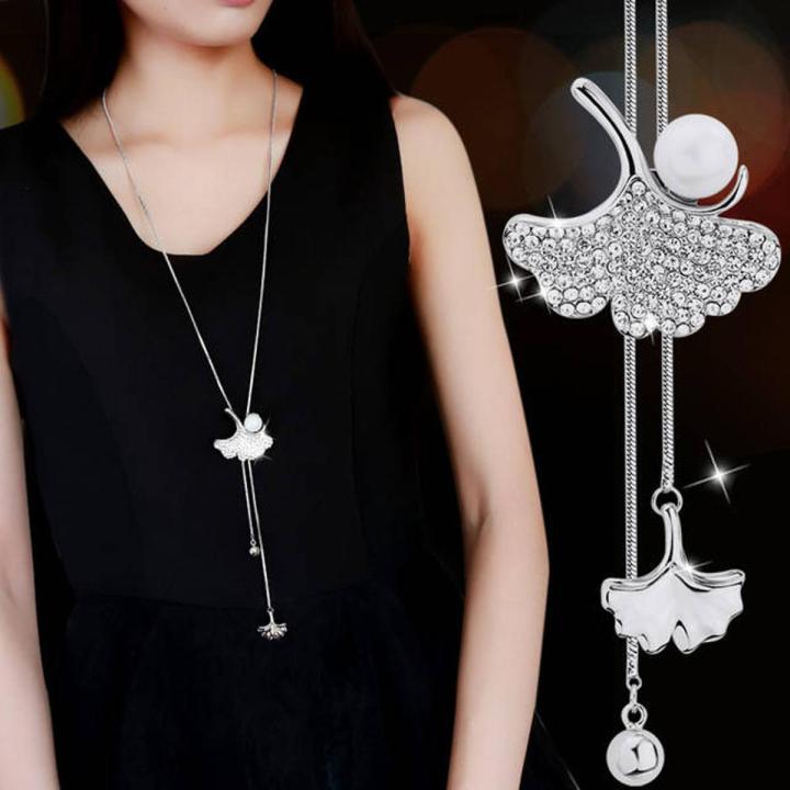 New Hoop Statement Necklaces & Pendants for Women 2020 Vintage Crystal Long Necklace Female Collier Femme Party Jewelry Gift