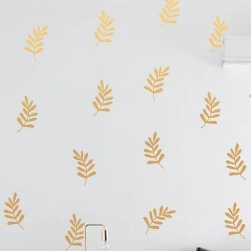 Autumn%20Leaves%20Wall%20Decals,%20Gold%20Nature%20Themed%20Stickers%20for%20Home%20Fall%20Decor%2012%20Pieces%20-%20Image%203