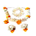 Artificial Flower mehndi Set - Flower Jewelry Set for Girls/Women. 