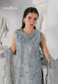 Asim Jofa Unstitched Embroidered Boski Silk 3 Piece Suit For Women And Girls - Grey- Collection: Izel - Designcode: Ajizl-17-Uns. 