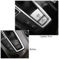 ABS Chrome Electronic Hand Brake P Button Decoration Cover for F10 F07 F01 X3 F25 X4 F26 F11 F06 X5 F15 F16 Car Accessories. 